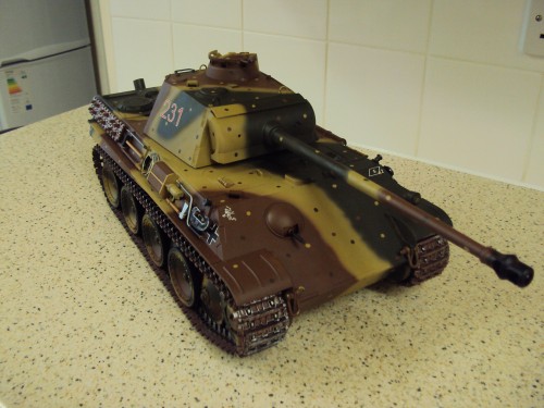 Again painted using Tamiya acrylics and an airbrush, decals courtesy of Welsh Dragon Models.