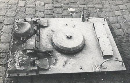 Tiger 1 rear engine hatch - this one actually removed from a Sturmtiger captured by the British.jpg