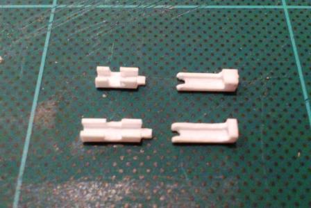 The basic pieces for the back and bottom parts of the clamp carved from 3.2 x 3.2mm square plastic tube.jpg