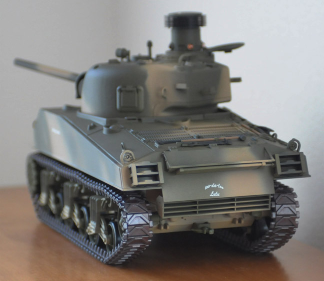 With Tamiya Battle Unit.