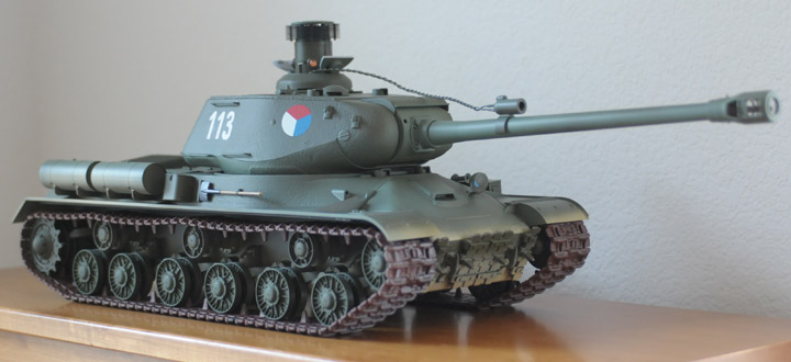 Tamiya JS-2 Russian Heavy Tank, 1st Tank Brigade, Prague, May, 1945.