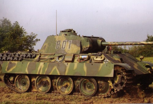German Panther G Side view