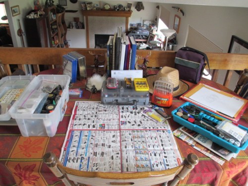 Tools and Paints