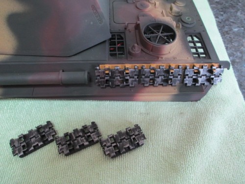 Press fit on track rack
