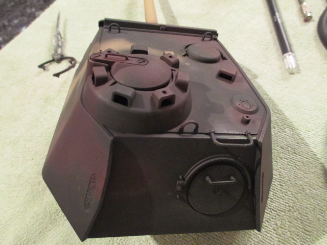 Ugly reality, two snapped and repaired handles and scraped paint due to glue clean up.