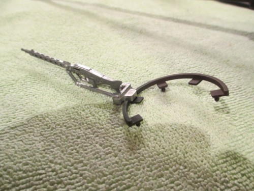 Sanded and fitted MG-42 and mount