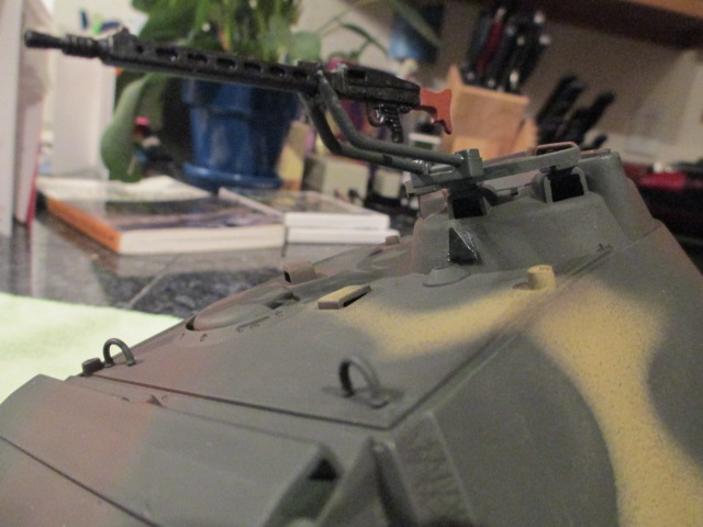Completed turret