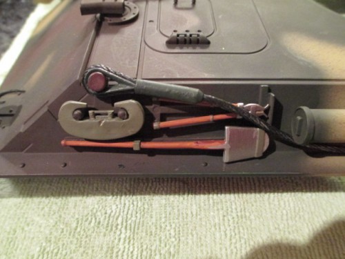 Driver's Side tools installed