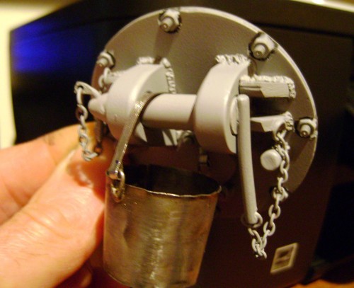Since no model is complete without one, the beginings of the mandatory bucket!