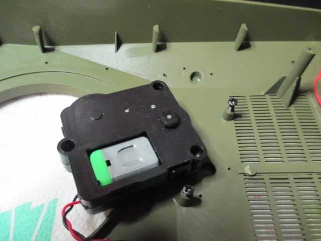 Moved the gearbox and temporarily reattached to a post with one screw  The other screws I saved