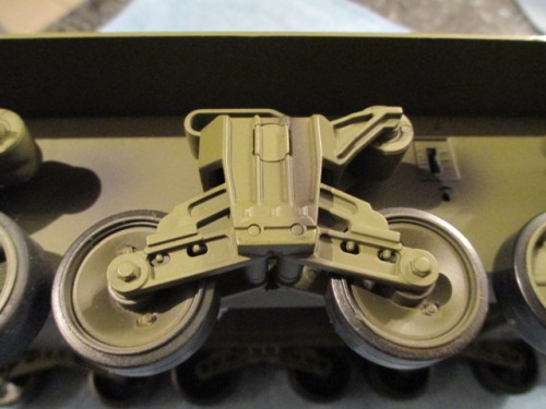 Beautiful dished road wheels complete with grease zerks