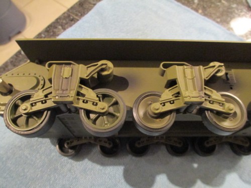 Side by side comparison with the excellent rubber tired Mato road wheels