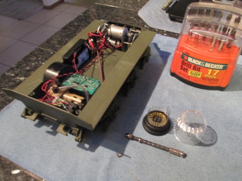 Home made Engine Bay handle