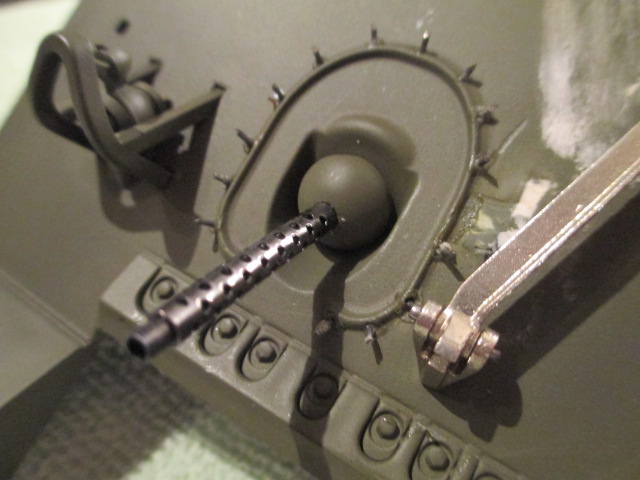 .30 cal barrel and shroud fitted