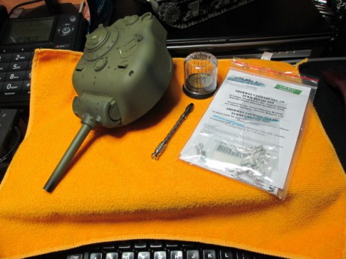 Schumo's kit for the M4A3 was originally built for the Tamiya