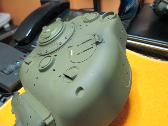Close enough to the Tamiya turret for it to work