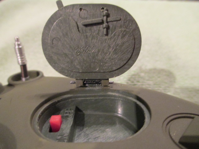 Loader Hatch drilled and pinned  for spring attachment