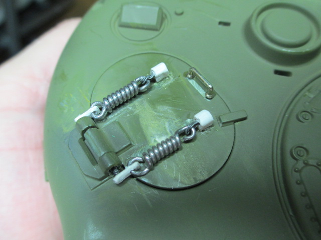 Completed Loader's hatch