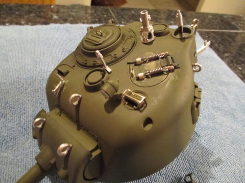 Turret at 90%