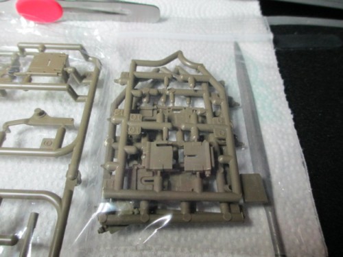 Several Tamiya interior Periscope kits