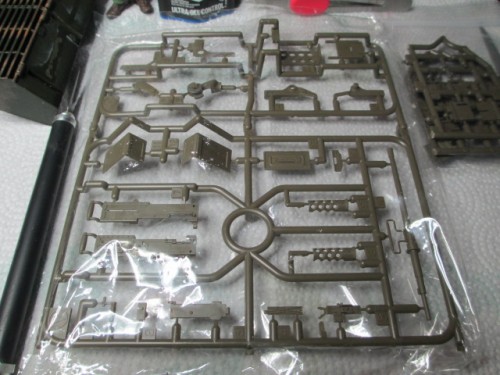 A detail rich Tamiya .50 cal to replace the Mato .50 cal I was going to use