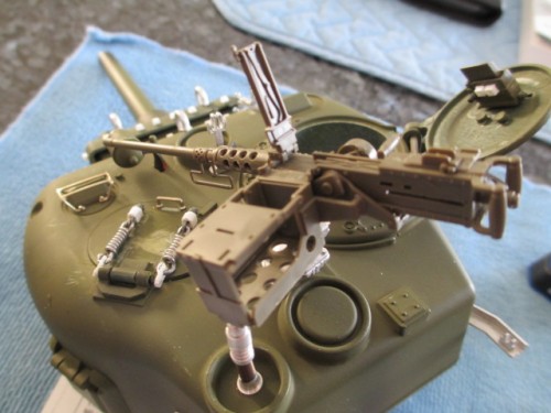 Loading gate up and ammo can dismounted