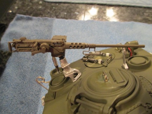 Much better,  a touch of oil gives the .50 cal a smooth rotation