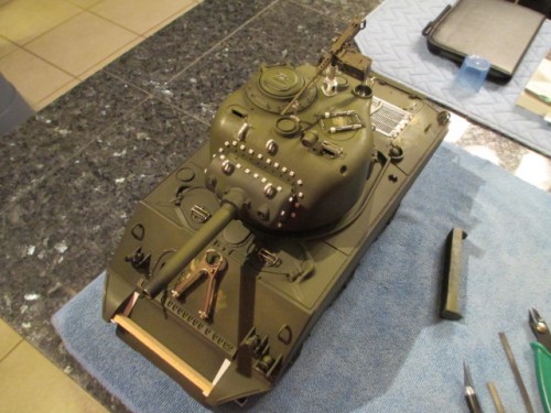 Shaping up to be a good looking Sherman