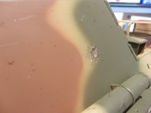 grenade or HE detonation