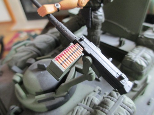 Painted .50 cal tracer rounds
