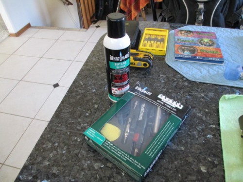 Time to get out the butane torch