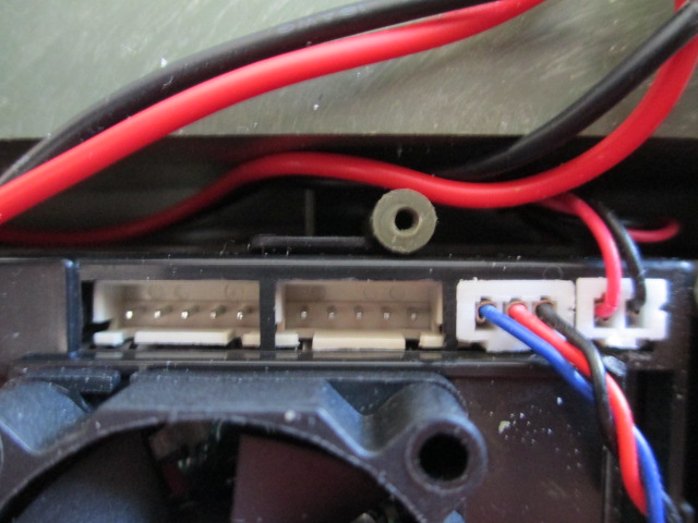 RX-18 M.Q.Fire 5 pin port where the Searchlight's two pin plug goes (left side)