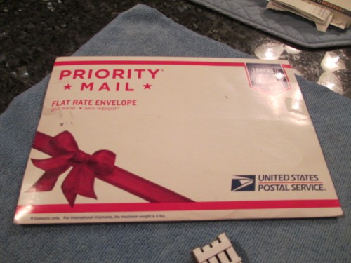 Envelope from across the Pacific