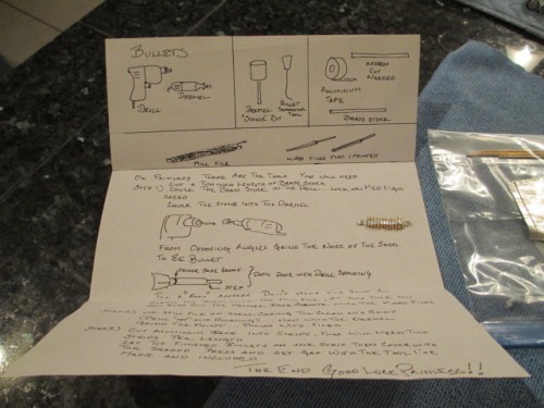 Detailed instructions on how to make more