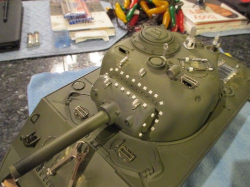 I cannot shake the feeling that something is missing on this turret