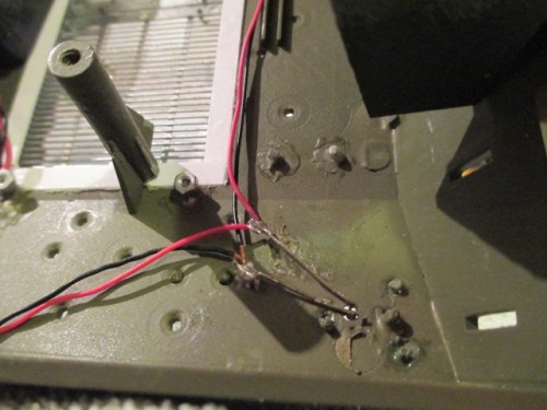 Despite clean solder jobs, no love and no tail lights