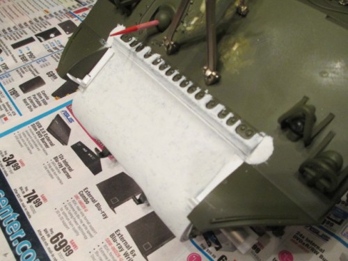 Transmission cover patterning