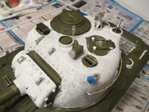 Gun shield patterned