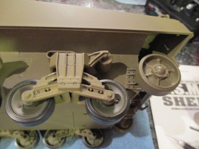 Idlers mounted