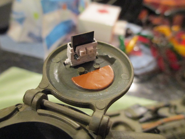 Commander's periscope front
