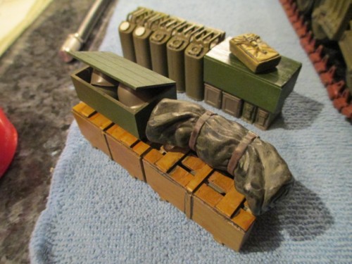 Engine deck stowage new configuration