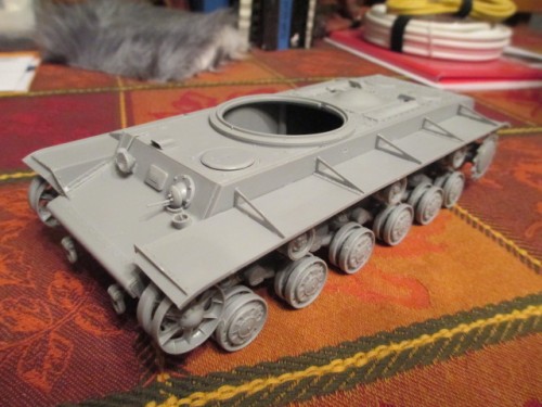 1 35 KV-2A Lower Hull is complete