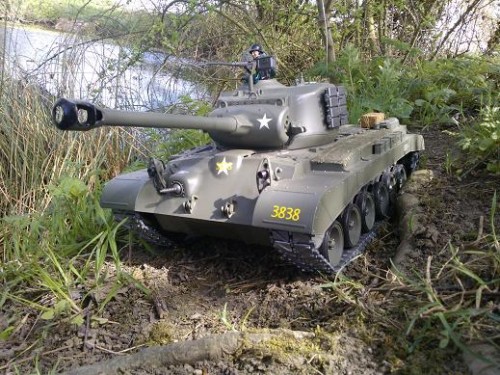 Pershing out on patrol