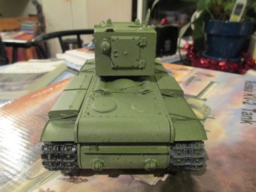 New tins of paint will make this a speckle-less job on the big version.