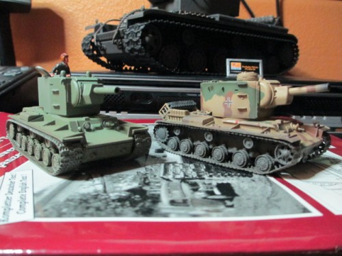 Closeup of the Bomber Green and German Tri-tone Camo