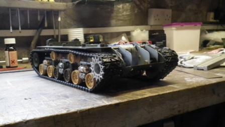 running hull bench run under a light load to run in.