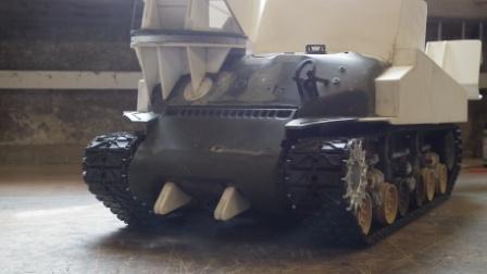 front supports fitted and screwed into place hoping to have a working front blade