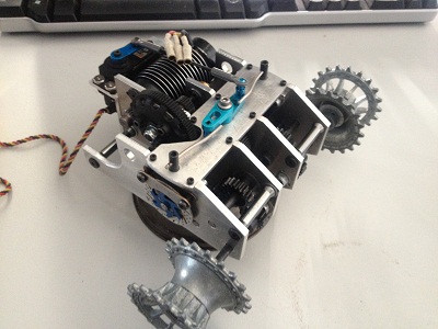 assembled unit testing on bench for brake adjustment