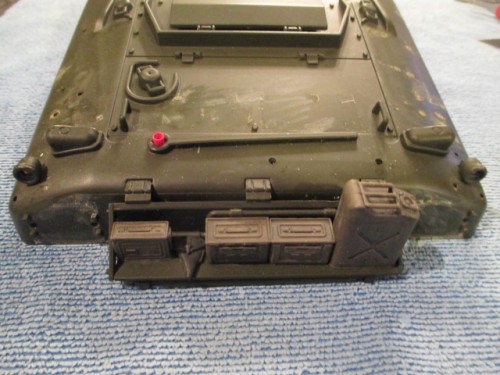 Ditto for the rear deck.  Added the mount for the idler adjustment wrench