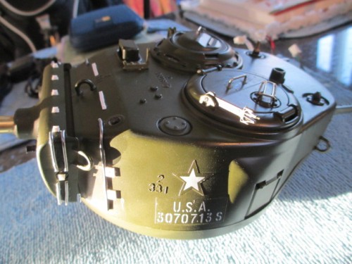 and on the cheek armor as well